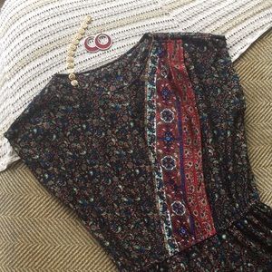 Medium Shin Length Vintage Dress